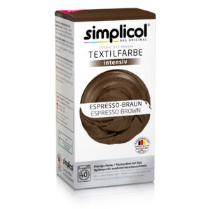 SIMPLICOL Barwnik do tkanin Intensywny Brąz Espresso