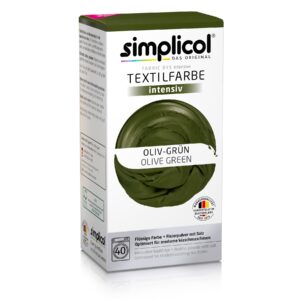 SIMPLICOL Barwnik do tkanin Intensywny Oliwkowa Zieleń