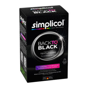 Simplicol Back to Black farba do tkanin 400g