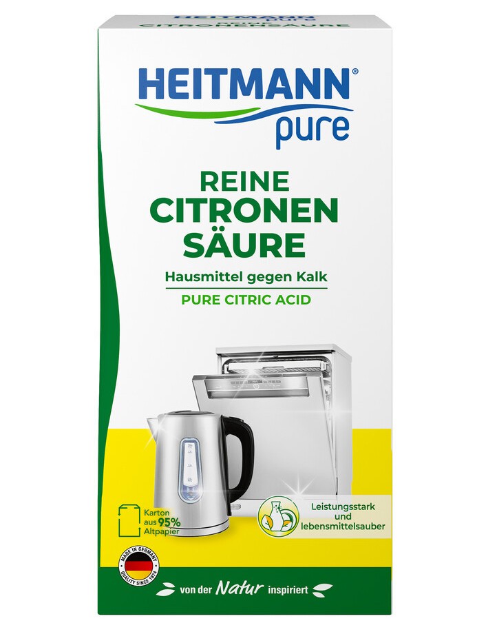 HEITMANN pure Czysty Kwas Cytrynowy 350g