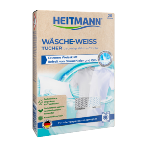HEITMANN Chusteczki wybielające FSC-MIX 20 sztuk