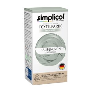 SIMPLICOL Barwnik do tkanin Intensywny Zieleń Szałwii