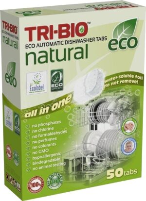 TRI-BIO Tabletki do zmywarki All-in-one 50 Tabl.