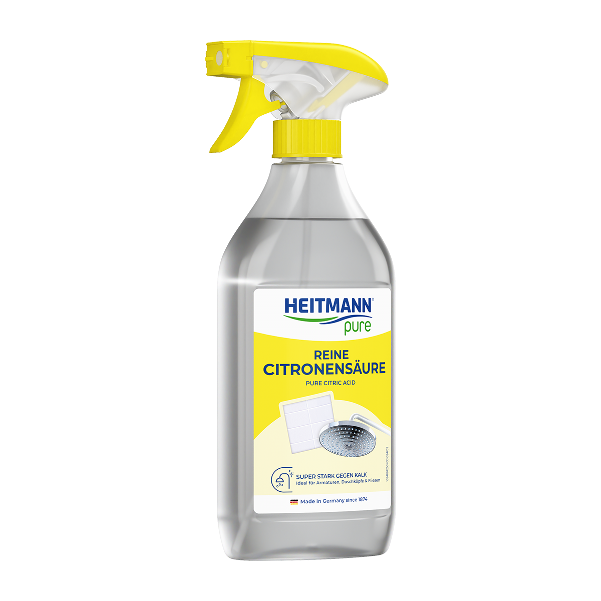 HEITMANN Pure Czysty Kwas Cytrynowy Spray 500 ml
